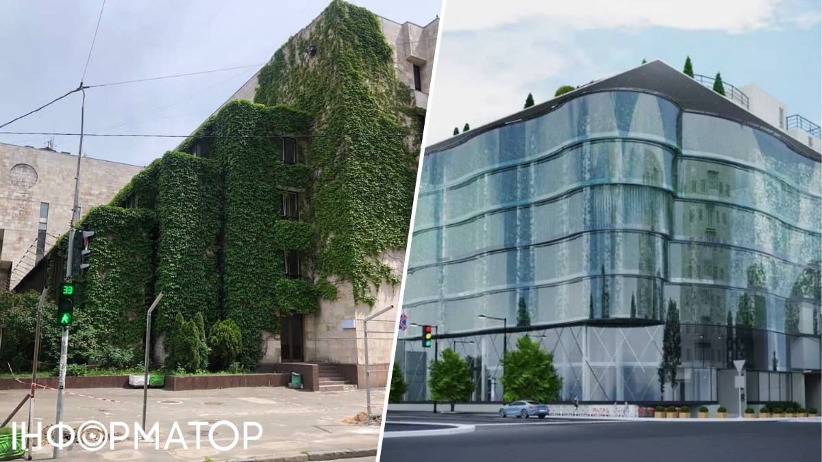 Задум архітекторів з ревіталізації будинку виглядав таким чином: від пізнаваного фасаду та первісних об'ємів споруди не залишалося геть нічого Задум архітекторів з ревіталізації будинку виглядав таким чином: від пізнаваного фасаду та первісних об'ємів споруди не залишалося геть нічого