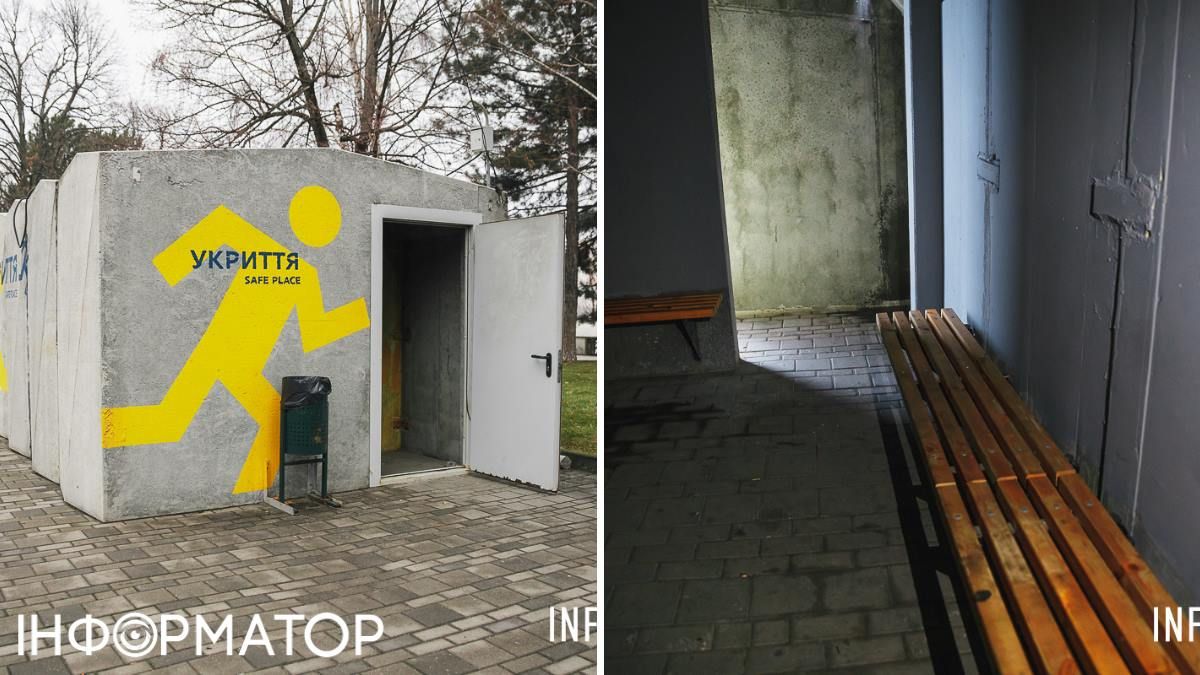 В Днепре мобильные укрытия оснащены лавками внутри. Фото: Информатор