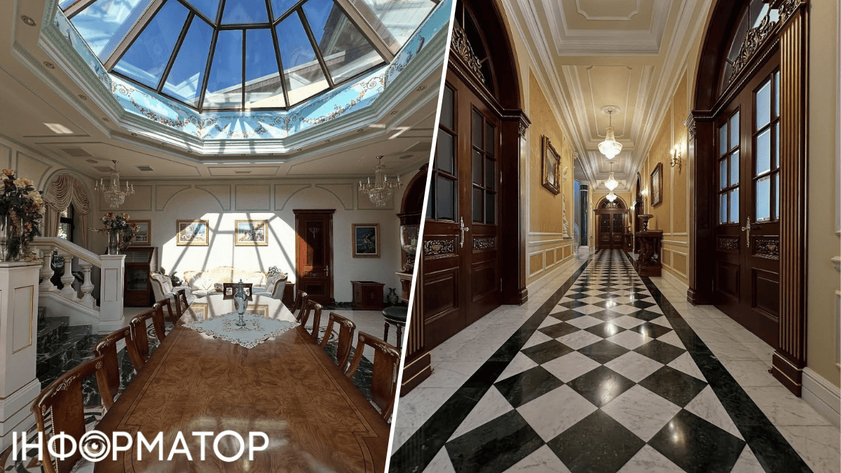 Будинок має плошу 870 ка м, тому все тут зроблено "з розмахом" - від просторів до меблів Будинок має плошу 870 ка м, тому все тут зроблено "з розмахом" - від просторів до меблів