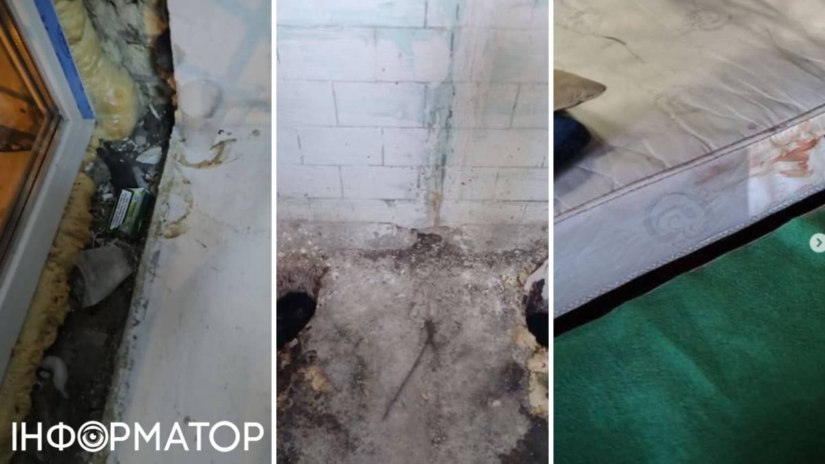 Брудний туалет типу "сортир", сміття у казармі та чиясь кров на матраці - фото оприлюднила журналістка Раміна Есхакзай у Instagram Брудний туалет типу "сортир", сміття у казармі та чиясь кров на матраці - фото оприлюднила журналістка Раміна Есхакзай у Instagram