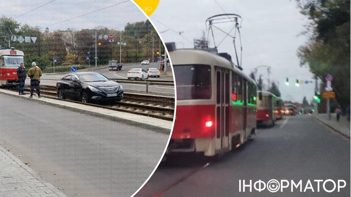 Трамваї автомобіль