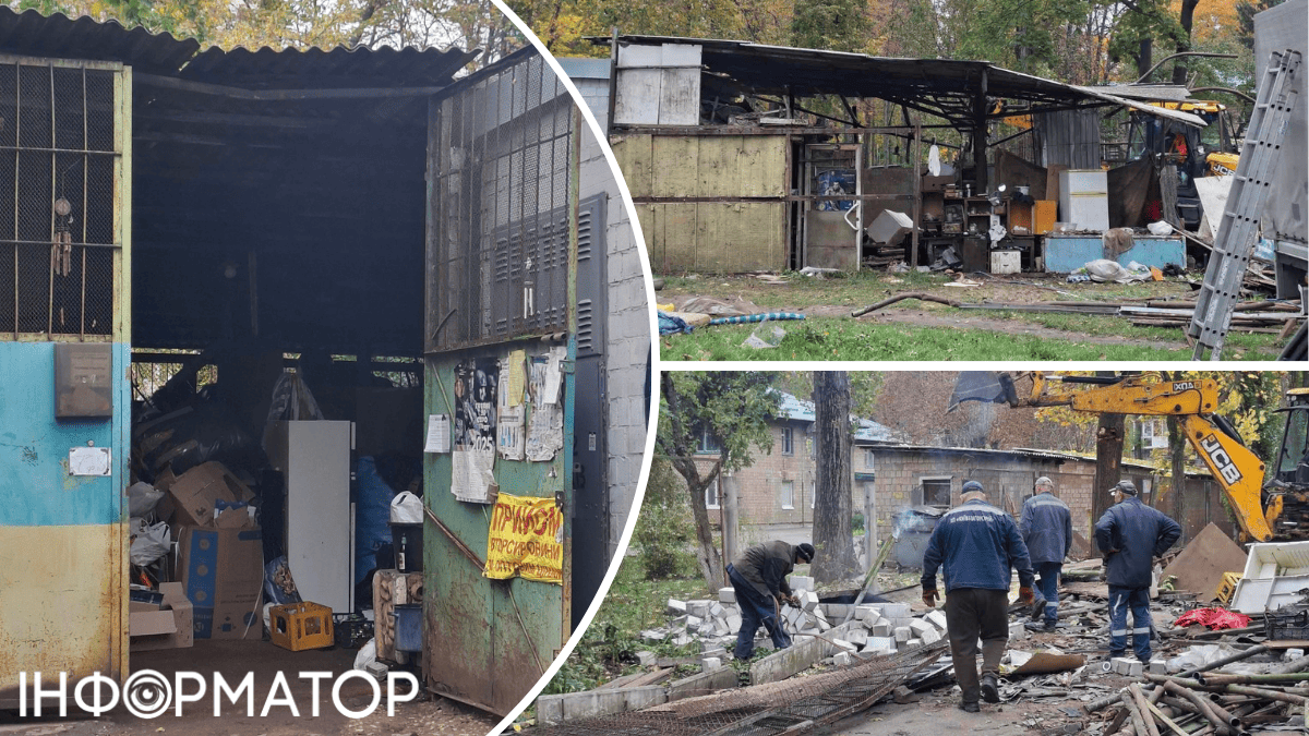 незаконна забудова споруда Поділ демонтаж