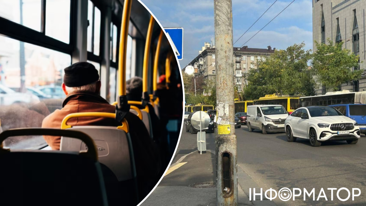 В Киеве из-за обесточивания произошел транспортный коллапс: какие маршруты задерживаются