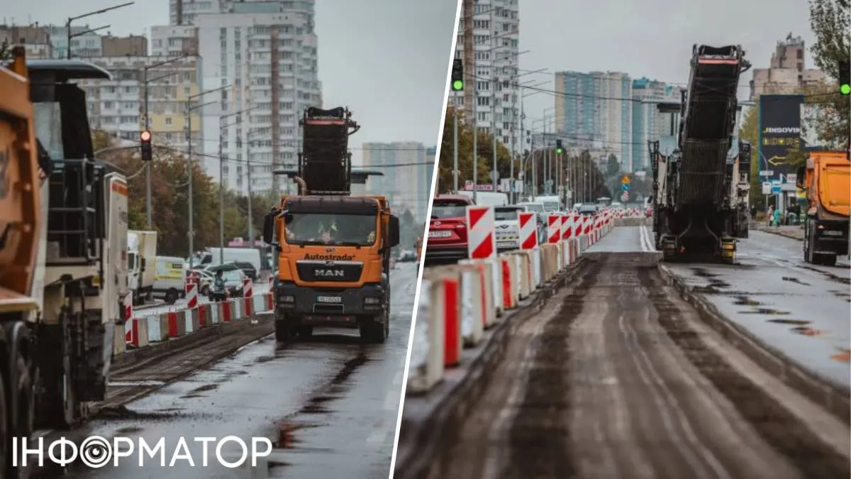 Грандиозный ремонт Харьковского шоссе в Киеве оказался самовольным строительством – документ