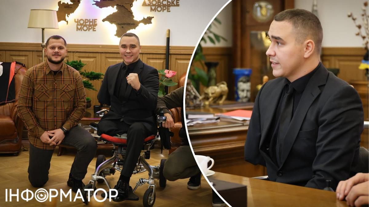Безбар'єрність у дії: радником голови Київської ОВА став ветеран, що втратив руку й ногу