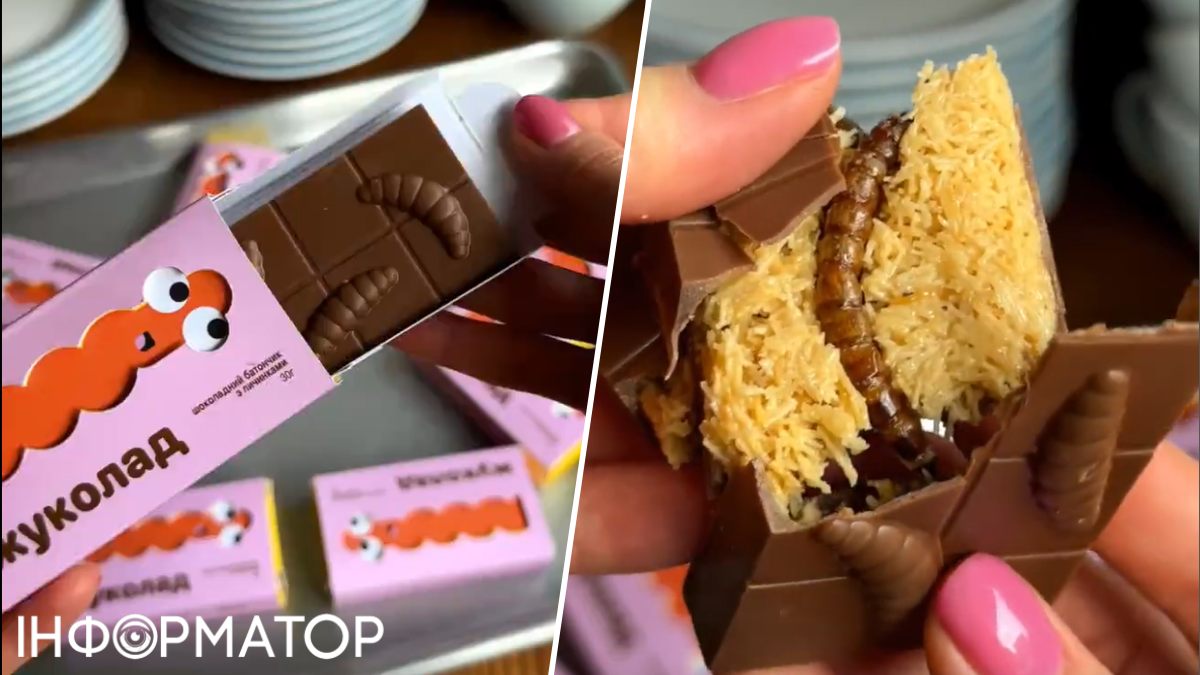 Ешьте сами ваших червяков: киевляне не оценили гастропровокацию с личинками в шоколаде