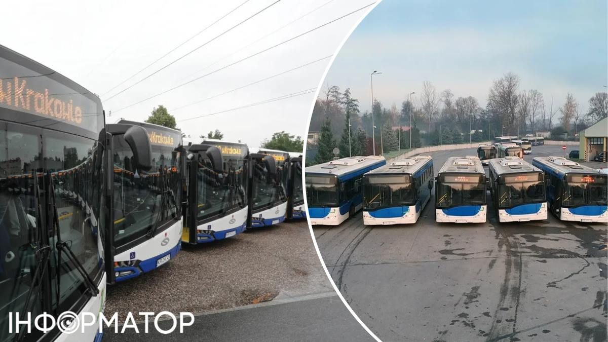 Краків передає Києву п’ять автобусів, щоб заміняти електротранспорт під час знеструмлень