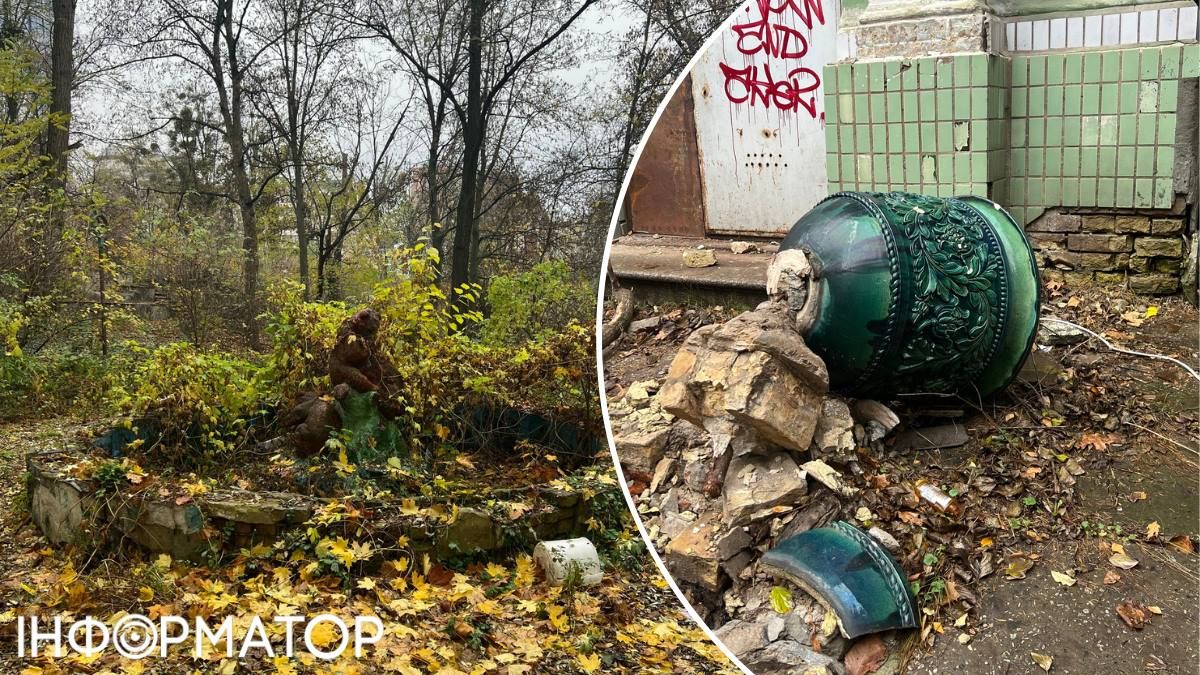 Нині будівлі закинуті, а величенький 