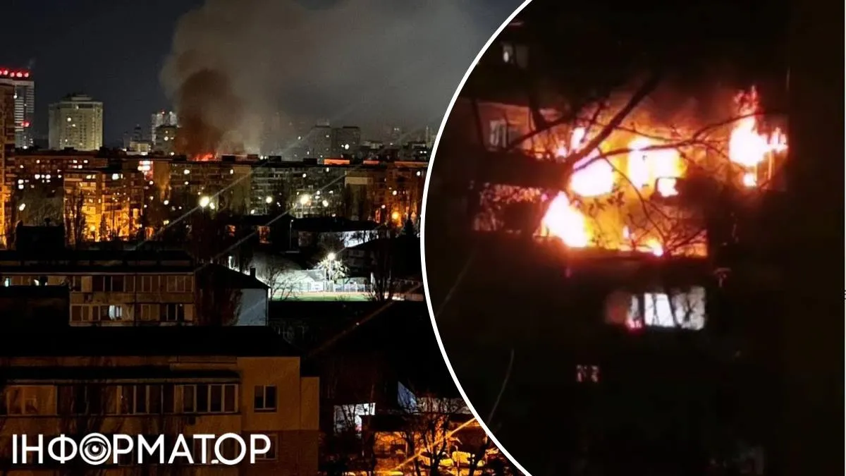 Шахед залетів до квартири: мешканці палаючої 9-поверхівки на Русанівці кричали й благали про допомогу