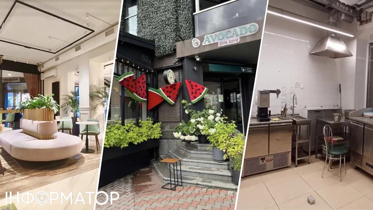 Кафе мало приємний дизайн, виконаний у пастельних і оливкових тонах Кафе мало приємний дизайн, виконаний у пастельних і оливкових тонах