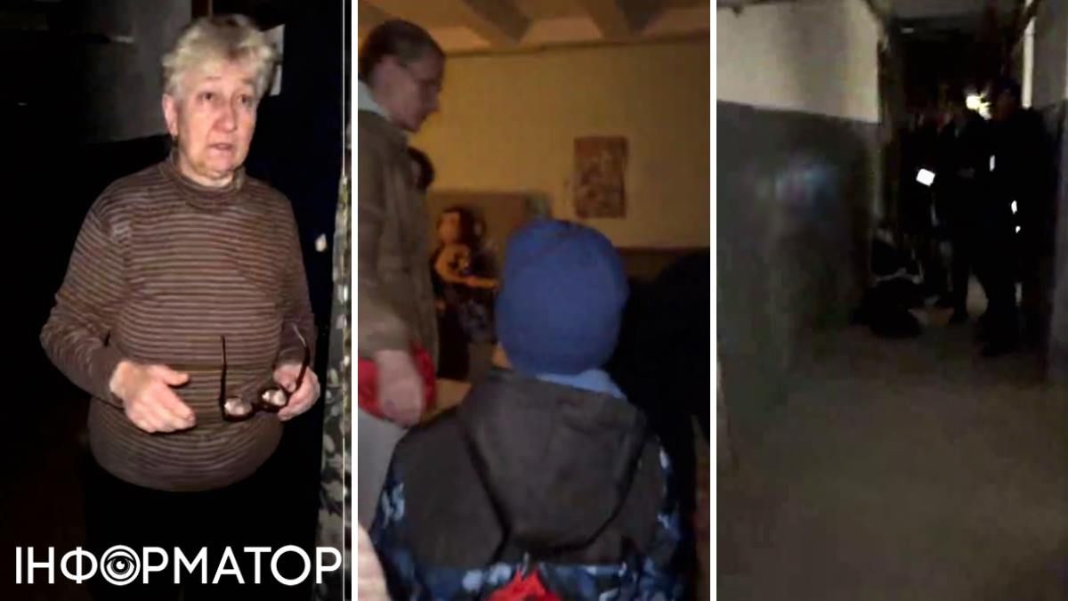 Иди отсюда к чертовой матери, дурочка: на Подоле в разгар атаки мать с ребенком не пустили в укрытие