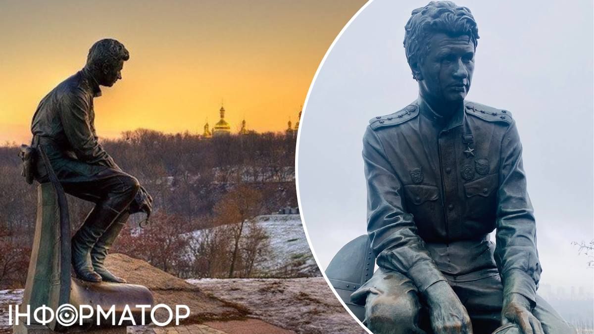 Будемо жити: у Києві заплакав пам'ятник Леоніду Бикову