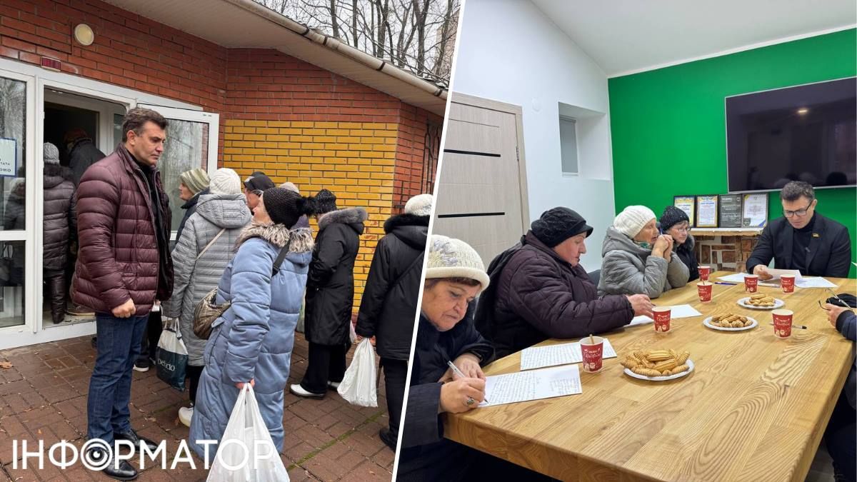 Тищенко знову водить хороводи з бабусями: зібрав нараду з печивом, але вже без Louis Vuitton