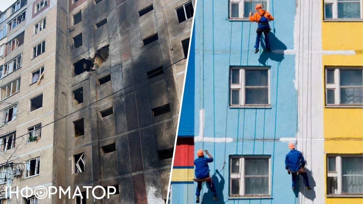 Кияни просять Кличка про масштабну реконструкцію фасадів постраждалих будинків