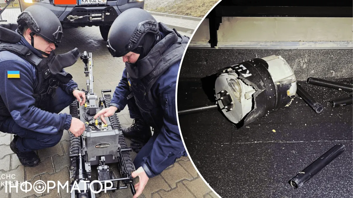 Унікальна операція у Вишгороді: робот допоміг знешкодити російський дрон і касетні боєприпаси