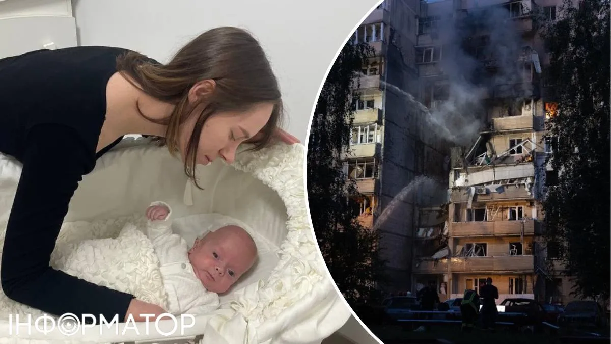 Из больницы в Киеве выписали Назарчика, чья мама-роженица погибла от удара Шахеда