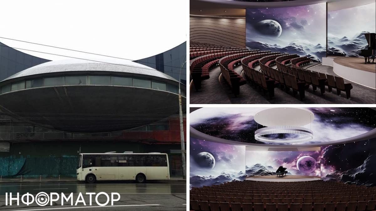 Летающая тарелка Лыбидский интерьер