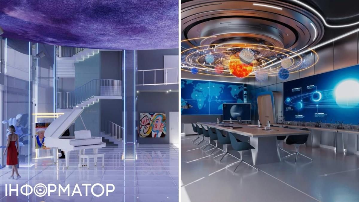 Внутри будут также помещения, явно схожие по функции на "экспериментариум" для школьников. Фото: Эльмира Эттингер