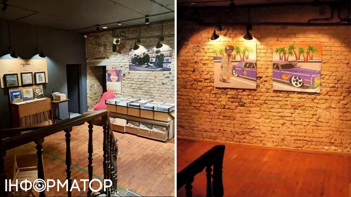 Всередині приміщення - цікаві дизайнерські рішення, є закутки у стилі loft