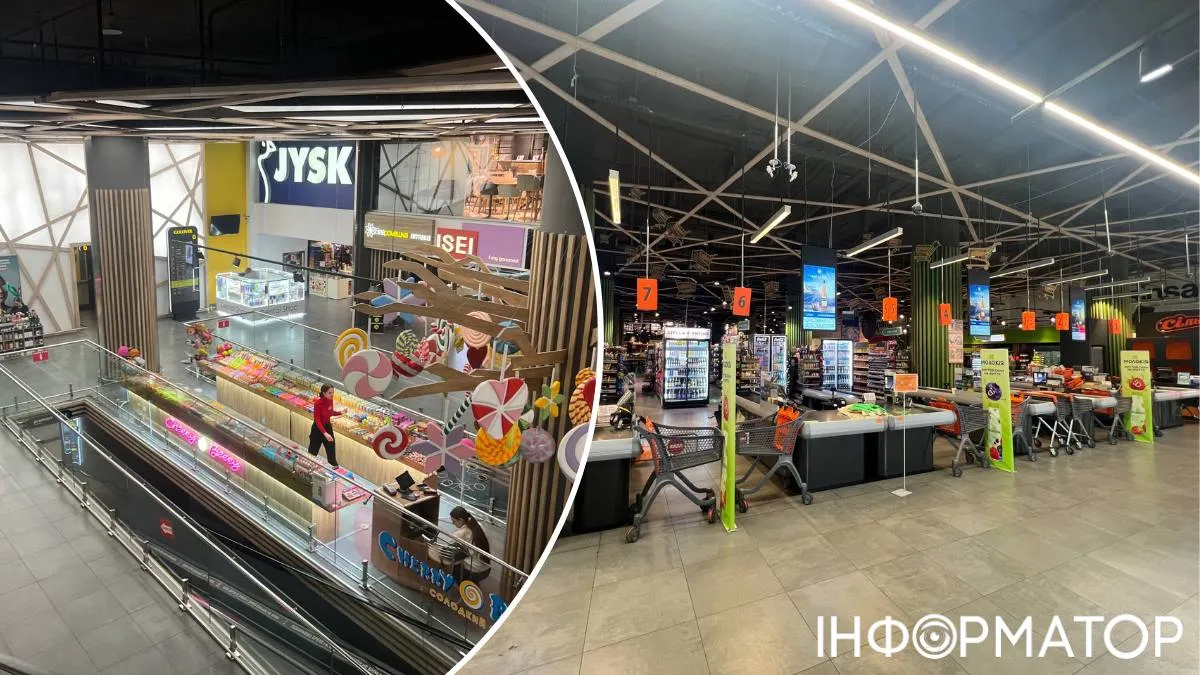 У "Сільпо" на мінус першому поверсі ще темно, але всередині видно метушню - з полок прибирають протермінований товар і виставляють мерч У "Сільпо" на мінус першому поверсі ще темно, але всередині видно метушню - з полок прибирають протермінований товар і виставляють мерч