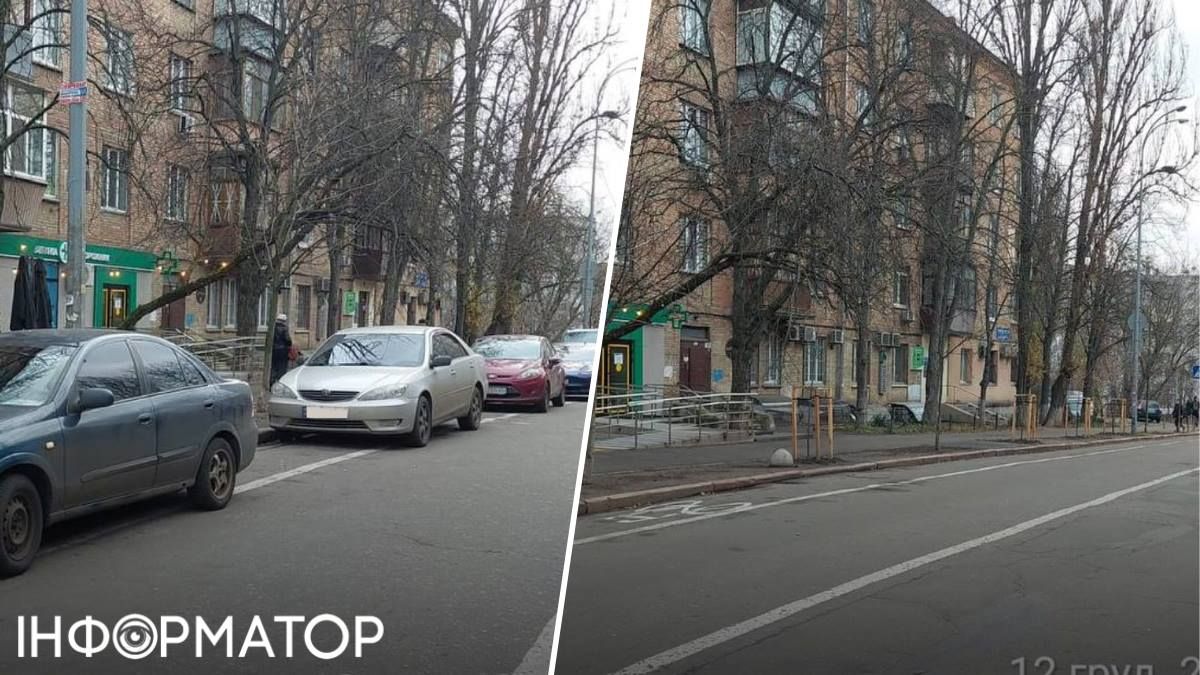 И где же эти велосипедисты: вопрос парковки на велодорожках перессорил киевлян