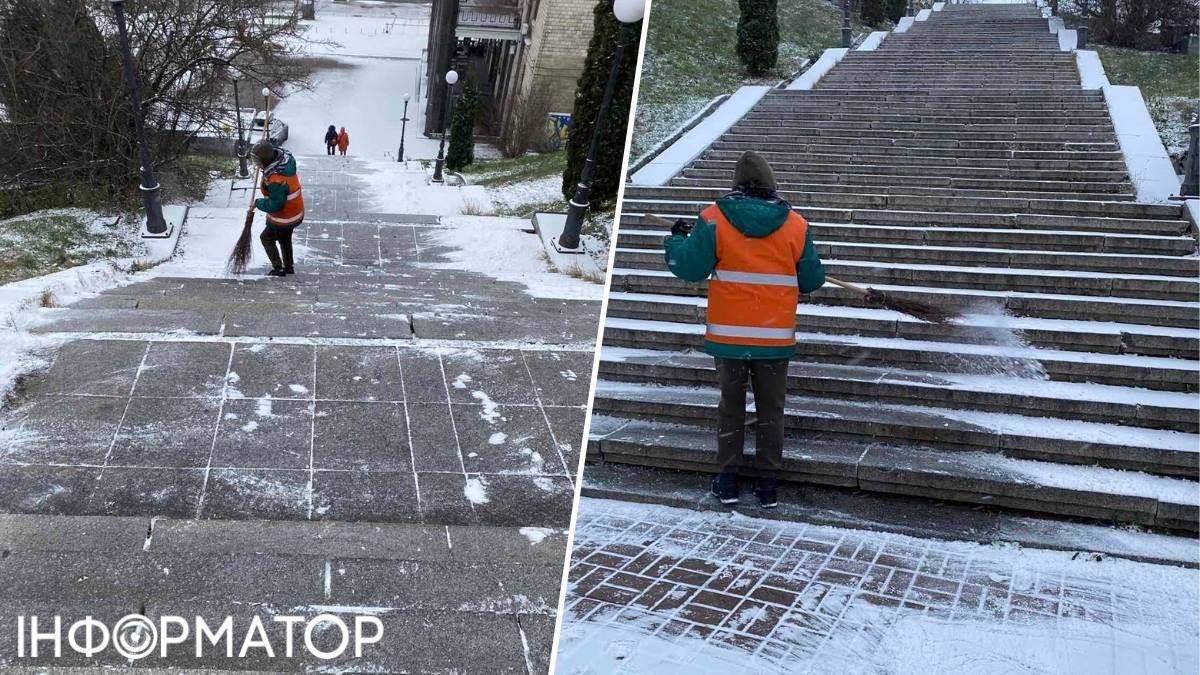 Кому первый снег в радость, а кому – лишний раз работать, жалуются в КП УЗН Печерского района Кому первый снег в радость, а кому – лишний раз работать, жалуются в КП УЗН Печерского района