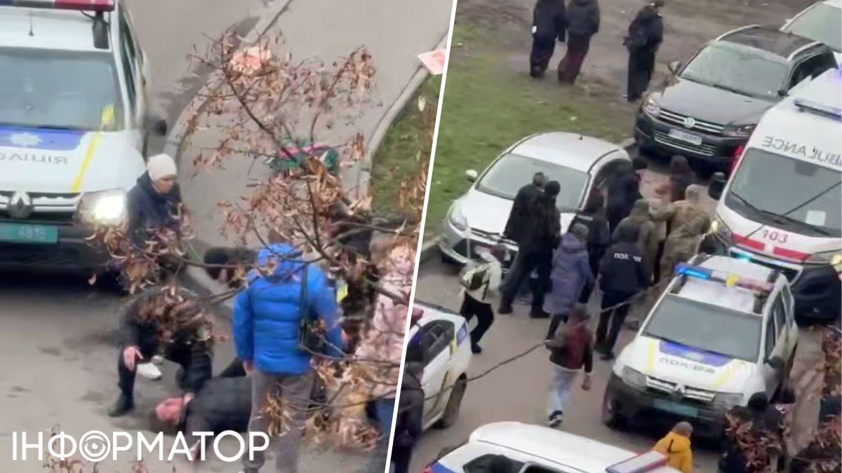 затримання стрілянина поліція Святошинський район