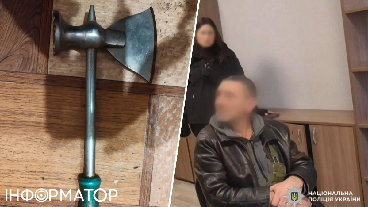 Рубонув 10-річного сина кухонним тесаком: у Києві затримали батька-деспота