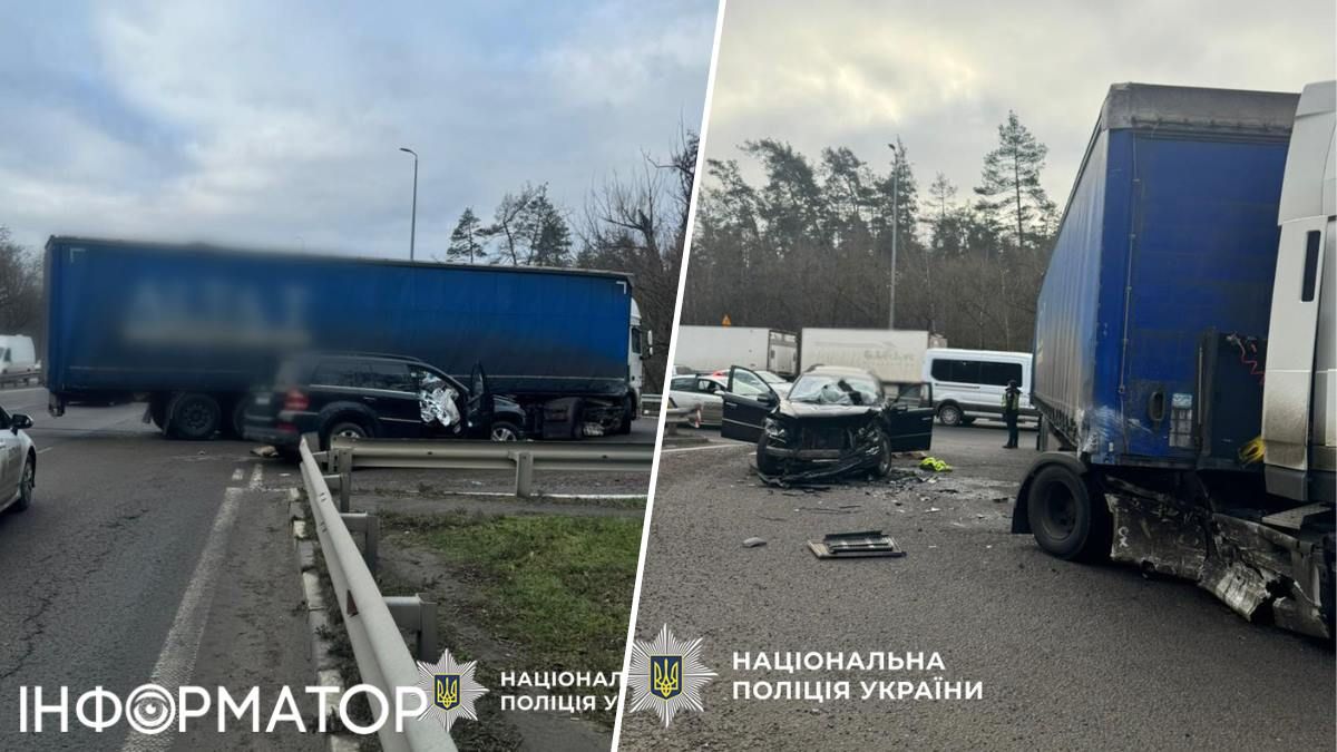 ДТП фура Святошинский район