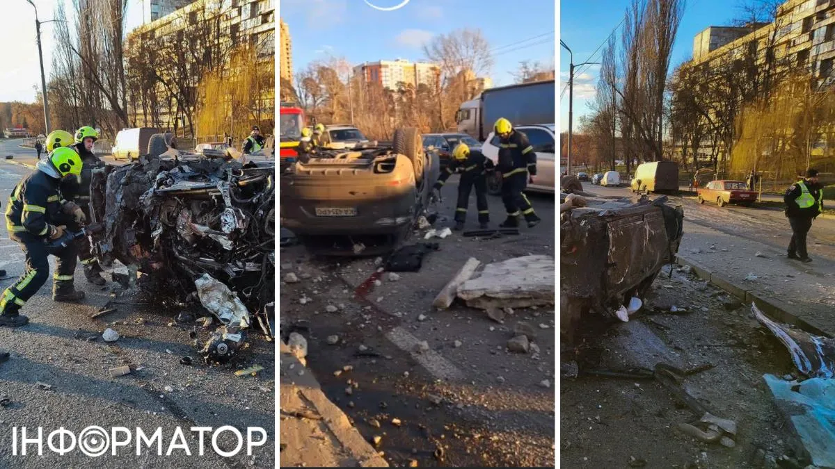 Аварія Берестейський проспект