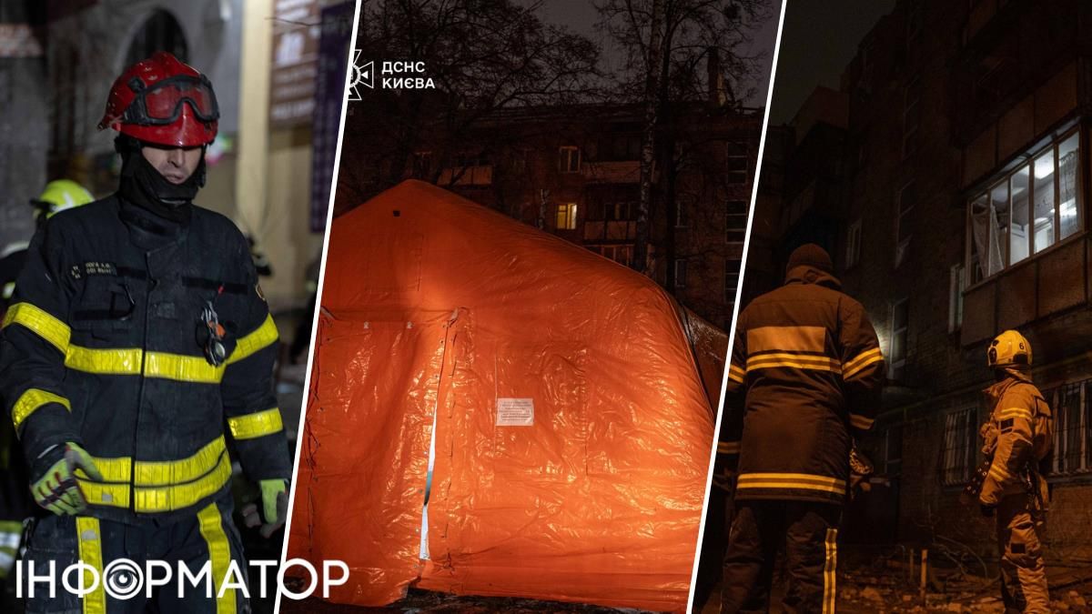 ДСНС намети обігрів постраждалі будинки