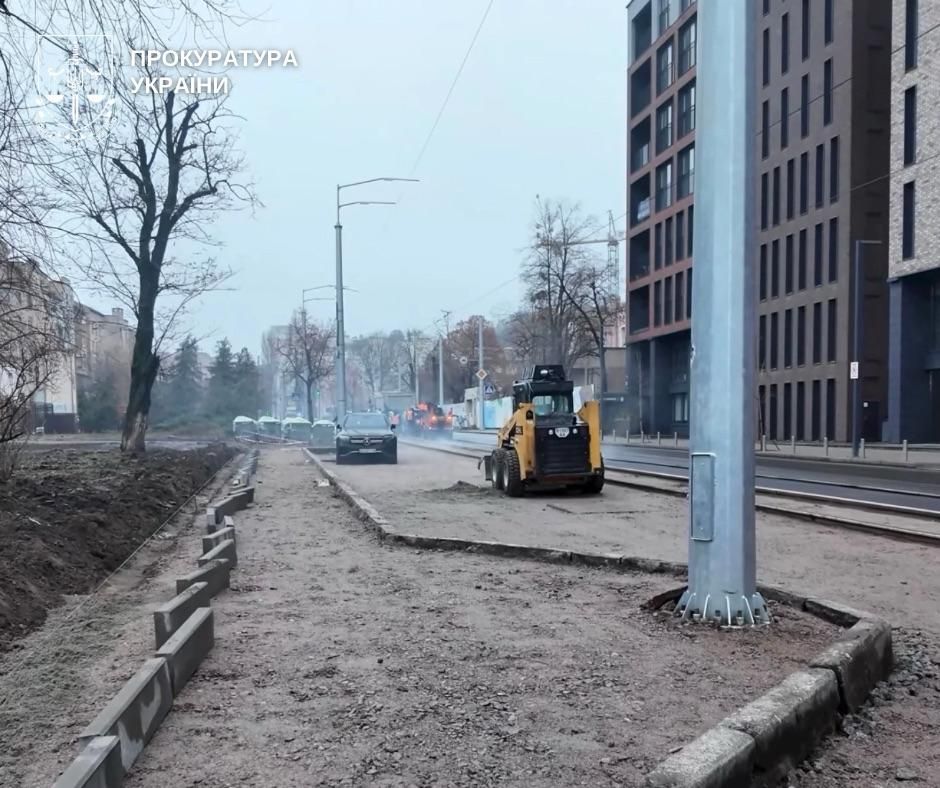 Ремонт на Кирилловской. Фото прокуратуры