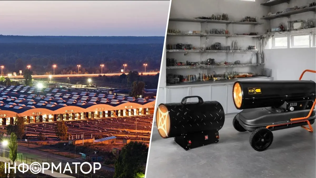 Депо Оболонь теплові гармати