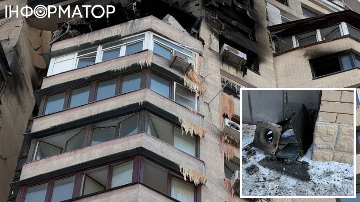 Последствия обстрела Киева