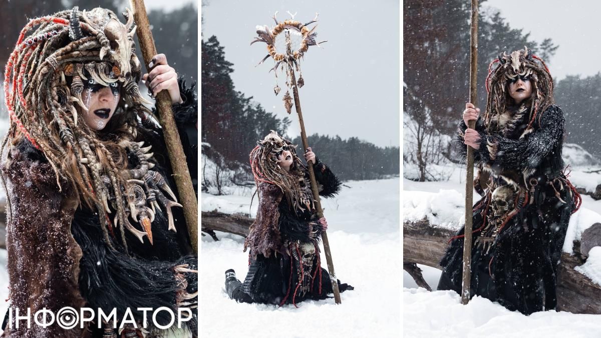 Фотосесія відьма Київське море