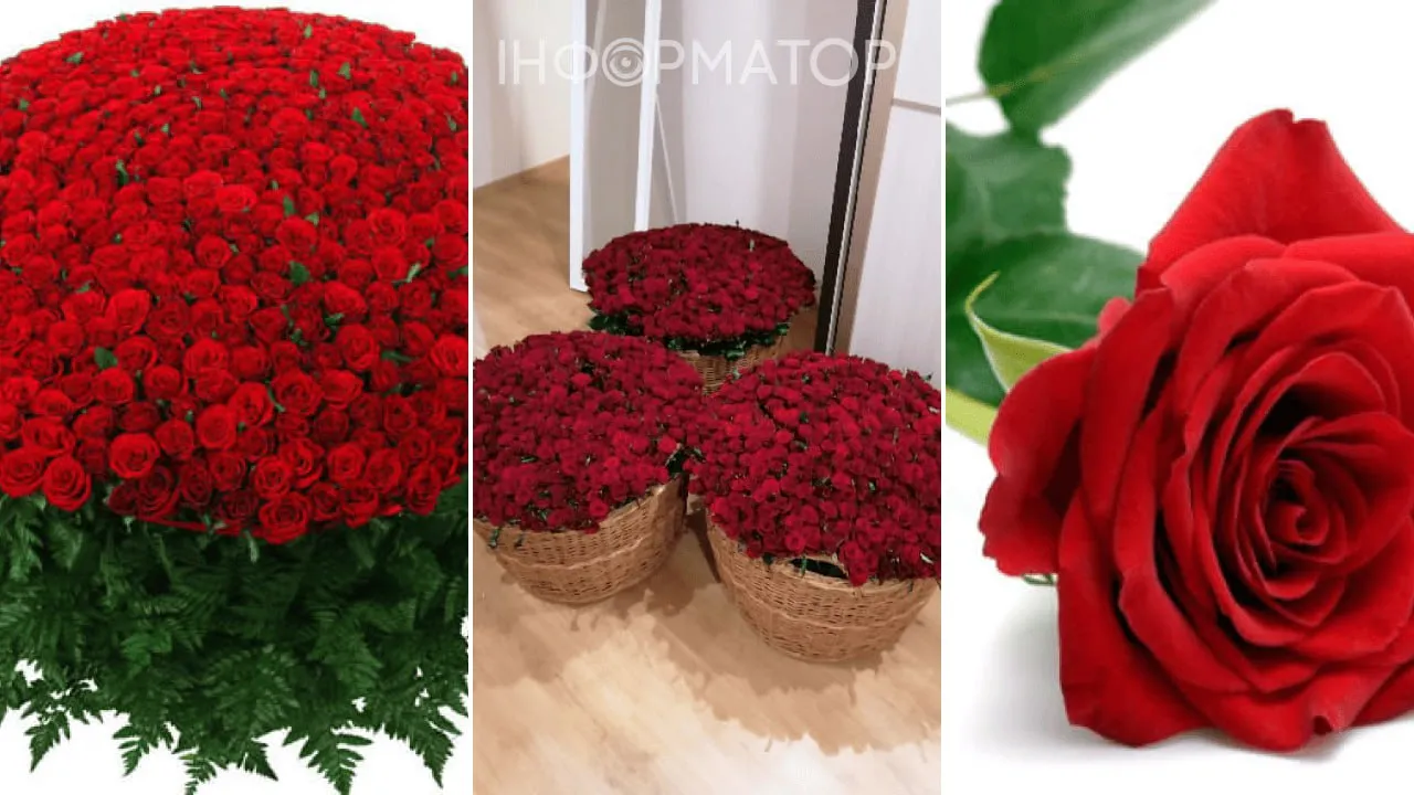 Тисяча троянд стане романтику-дарувальнику у 134 тисячі гривень