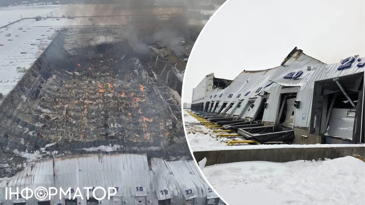 Roshen логістичний склад пожежа