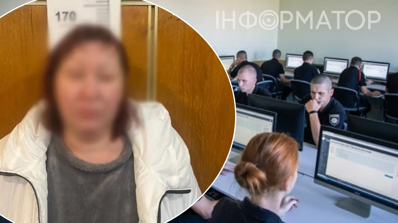 затримали жінку за погрози