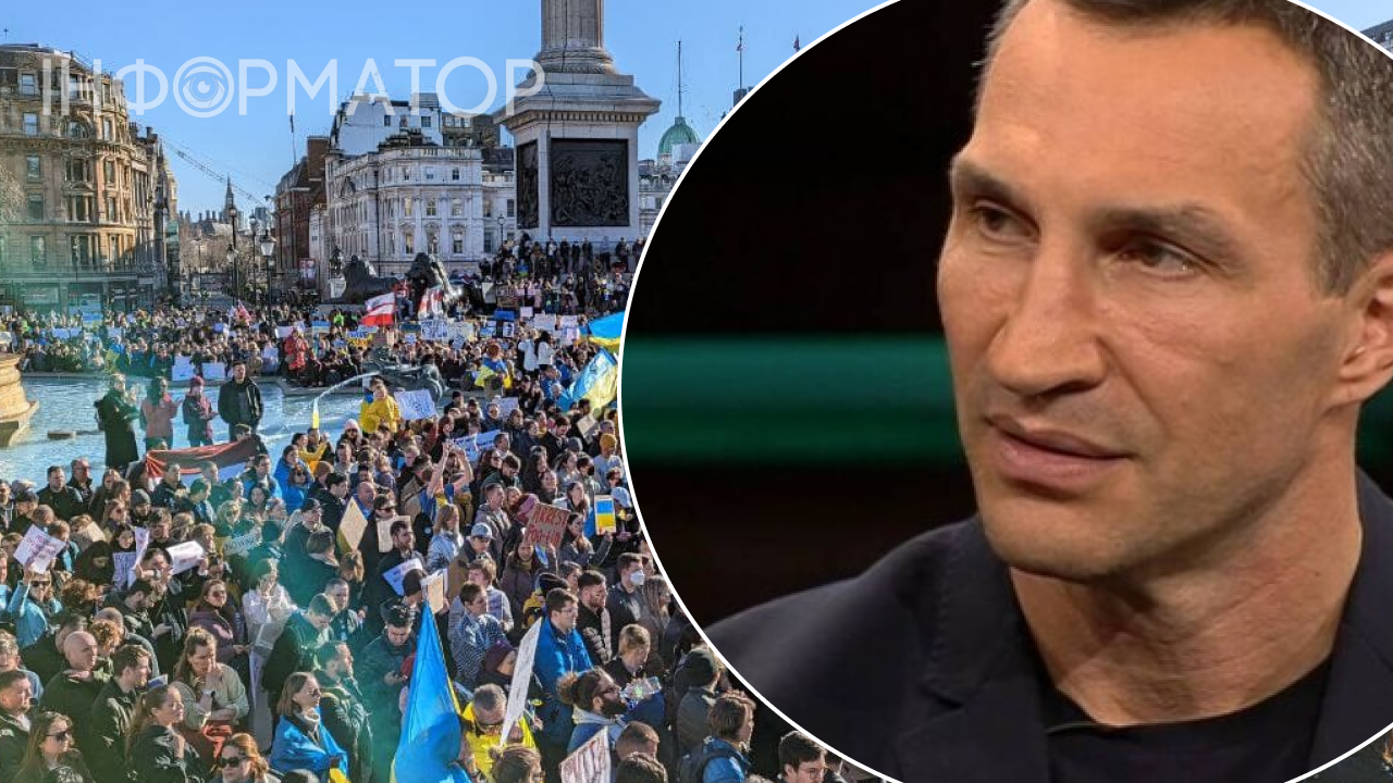 мітинг в Берліні, Володимир Кличко