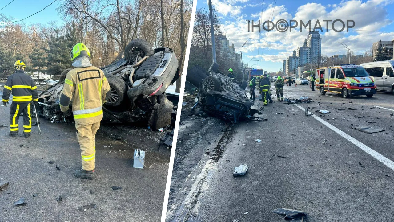 Maserati на швидкості влетів в електроопору - у Києві загинув 21-річний водій 1