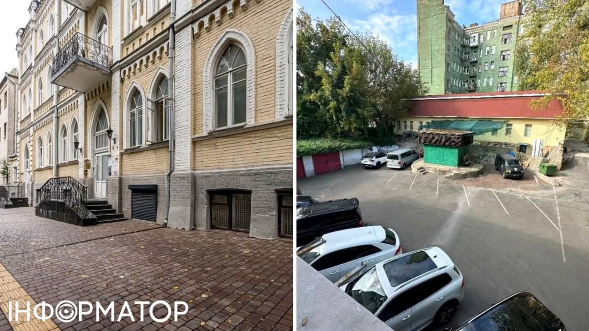 На подвір'ї є ще й чимала парковка, яка належить до садиби