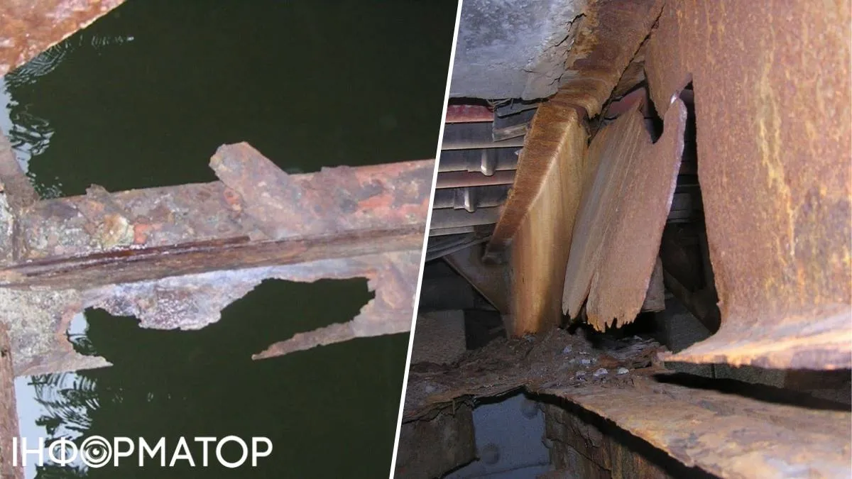 У НАН України проілюстрували стан мосту вже неактуальними світлинами поперечних балок: їх замінили ще у 2019-му