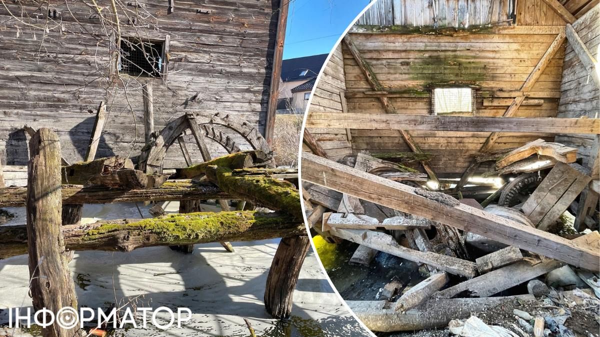 Снаружи и внутри мельницы даже сохранились конструкции, и жернова, моловшая зерно в течение двух веков. Фото: Роман Маленков Снаружи и внутри мельницы даже сохранились конструкции, и жернова, моловшая зерно в течение двух веков. Фото: Роман Маленков