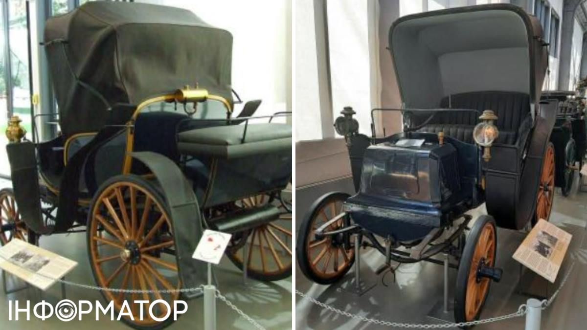 Так выглядел "самодвижущийся экипаж", который ехал в один летний день киевским Подолом