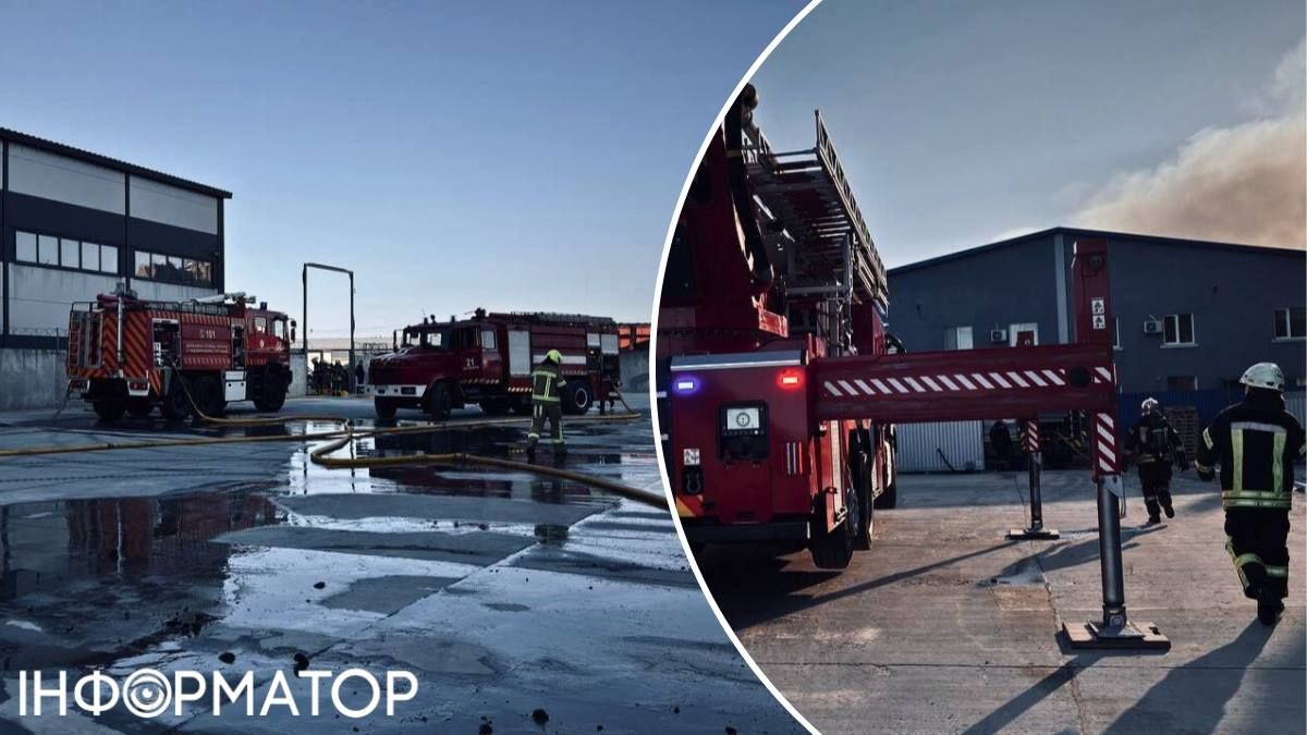 Пожежу ліквідовує понад 60 рятувальників і ще 16 одиниць техніки ДСНС