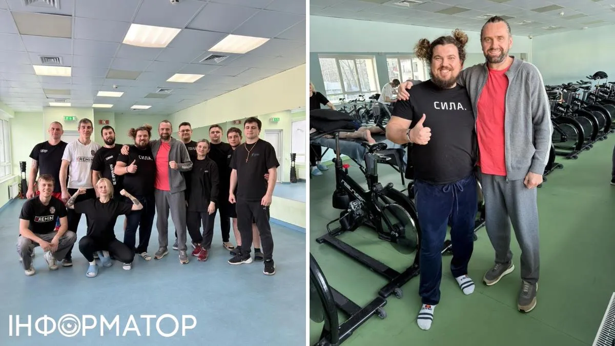 Бізнесмен Андрій Мартинюк передав допомогу київському реабілітаційному центру для відновлення військових