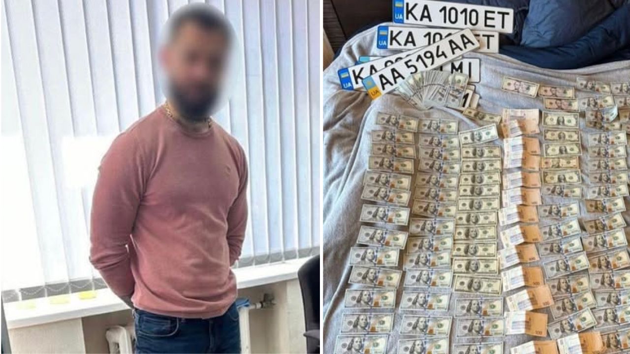 Сотні доларів і красиві номери: прокуратура показала вилучене у київської злочинної групи
