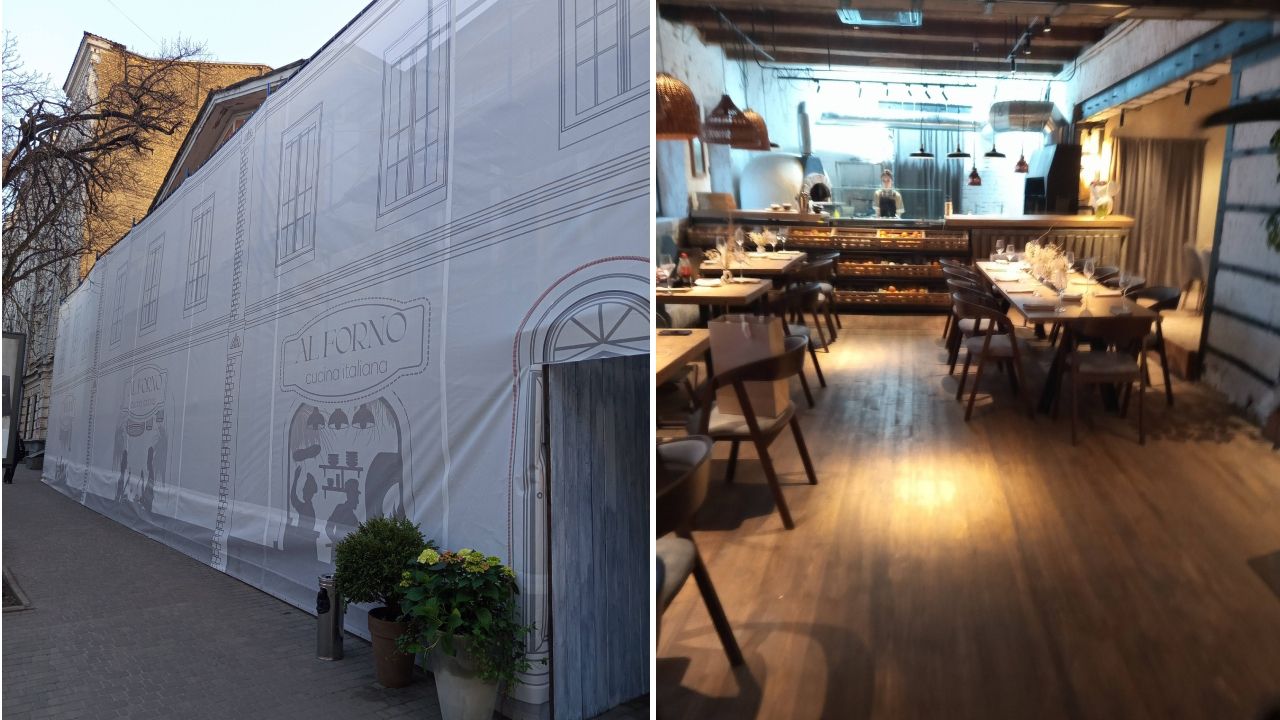 Всередині Будинку з хлібною лавкою на Ярвалу вже готують до відкриття ресторан Al Forno