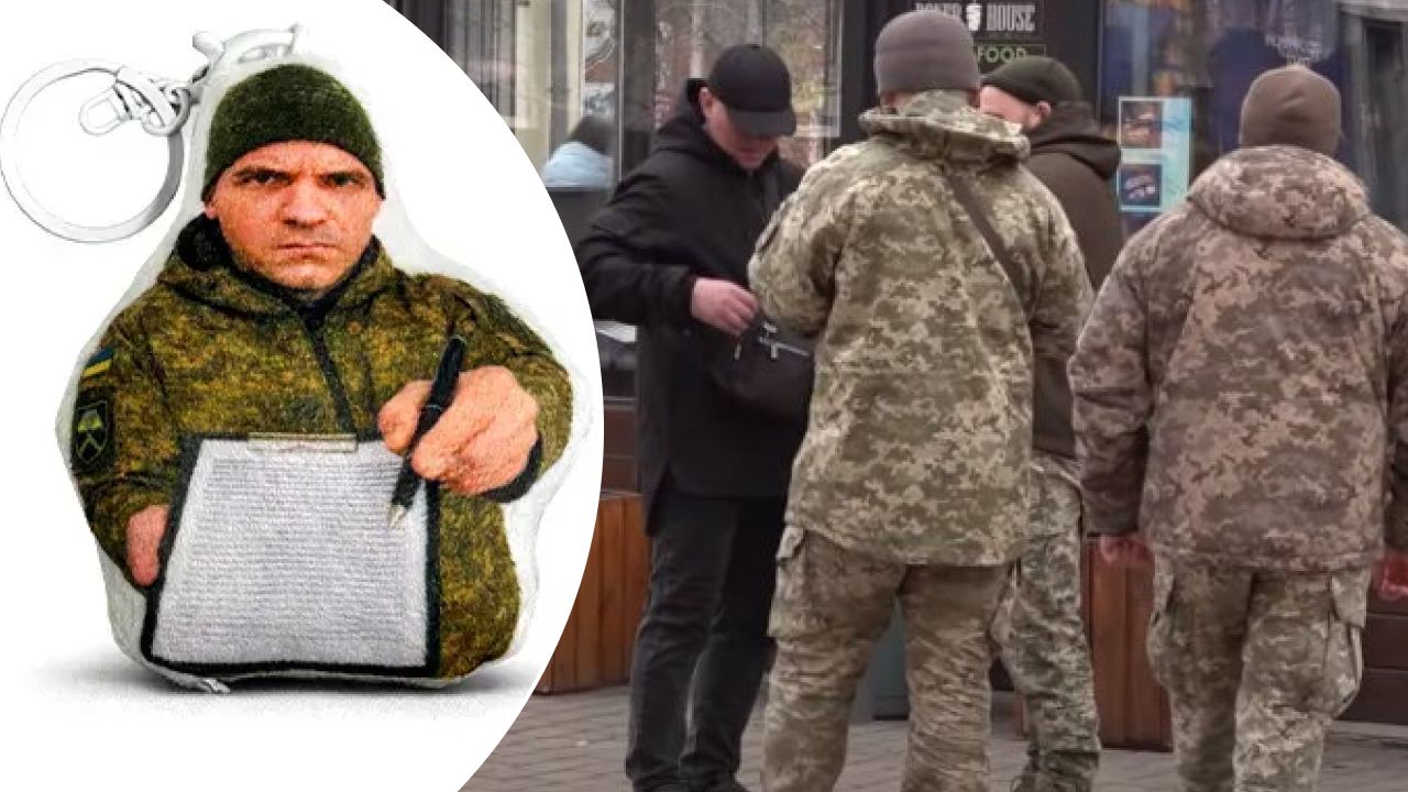 Запакую тебе в бусік: киянам пропонують брелок-ТЦКшник із вбудованим звуком