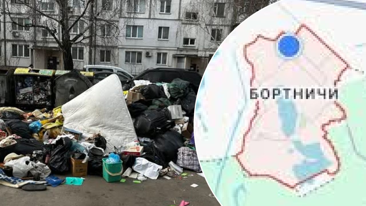 сміття Бортничі двір